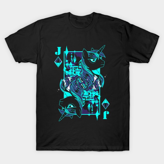 Jack of Crystals, Shining Armor T-Shirt by GillesBone